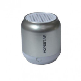 Głośnik Bluetooth nowy srebrny