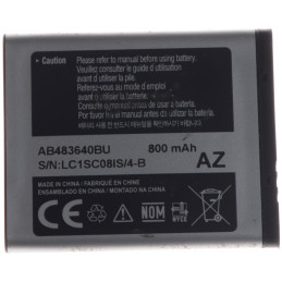 Bateria Samsung C3050 J600...