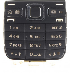 Klawiatura Nokia E52 srebrna C