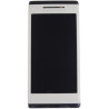 Wyświetlacz Sony Ericsson Aino biały B U10I, obudowa, korpus, slider